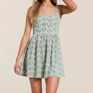 NWOT Green Dress
